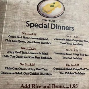 sushi and sashimi, menu