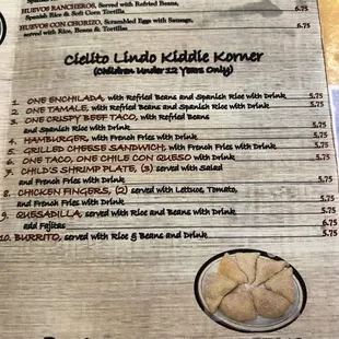menu, sushi and sashimi