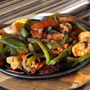 Fajitas De Camarone... I'm in heaven