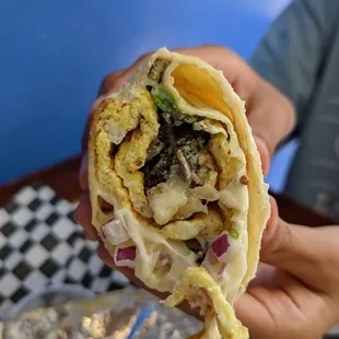 Breakfast burrito