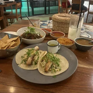 2 Piece Baja Fish Tacos