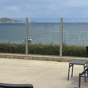 outside