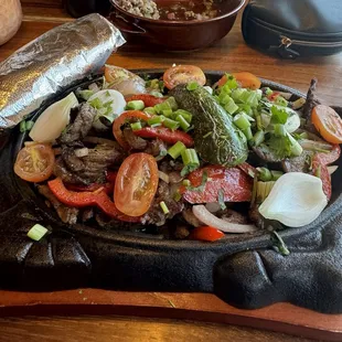 Steak Fajitas