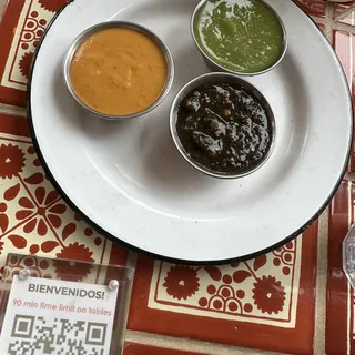 TRIO OF SALSAS