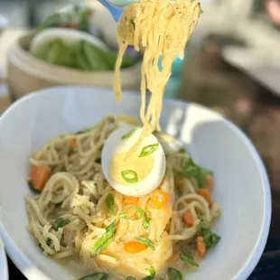 Yakisoba garlic noodles