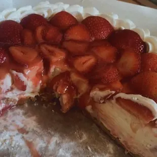 I call it strawberry strawberry swirl cheesecake