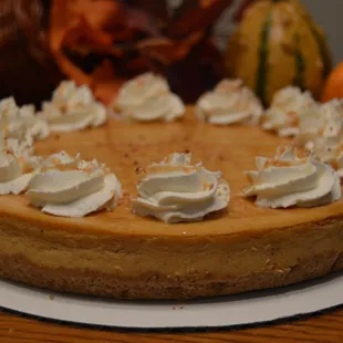 Seasonal Pumpkin Cheesecake!!!