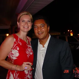 Angie Fox and Rocky Patel