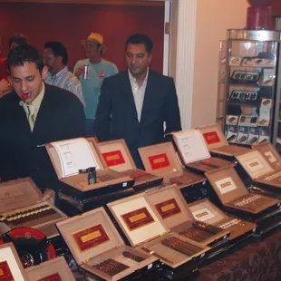 Sam Phillips and Rocky Patel