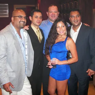 Nish Patel, Sam, Christopher Mey and Rocky Patel.