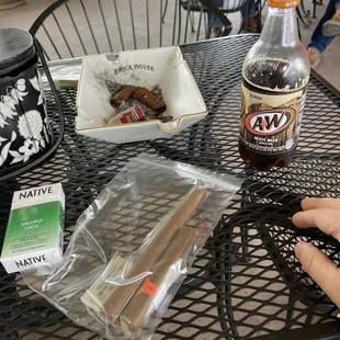 a person sitting at a table