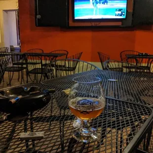 Outside patio
