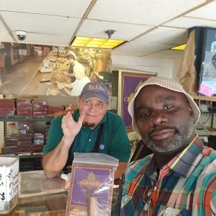 Plantation Reserve at the Cigar Factory. Great knowledge of cigars.