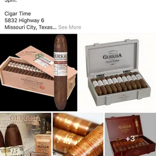 GURKHA Cigar Event Friday, December 18