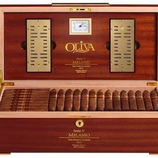 Beautiful! Serie V Melanio Gran Reserva Limitada 2015 Humidor. Available now at Cigar Time.