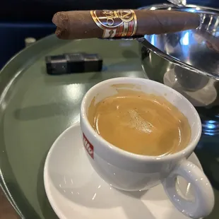 Coffee and stick