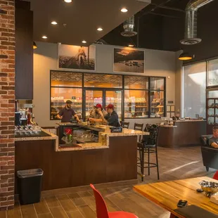 The bar and the humidor