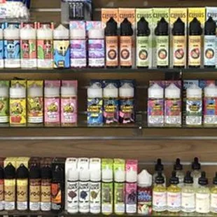 Ruthless  .. naked .. air factory ..keep it .. juice head ... eye candy ..candy king .. tropic king .. juicy ... reds ..and more