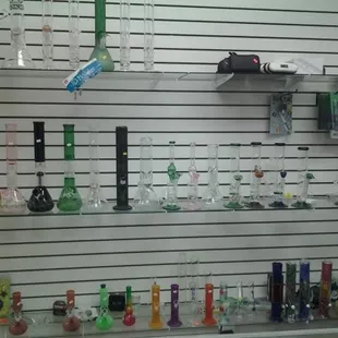 Glass pipes...... Or whatever you choose to call them ;)
