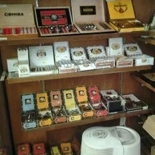 Cigar area....
