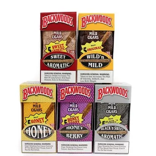 5 Pack Backwoods cigars