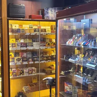 Stocked cigars.