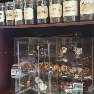 Tobacco pipes.