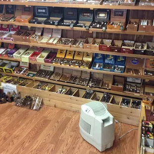Cigar room.