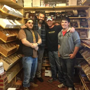Drew Estate checks into Cigars Etc and meets Justin and Crew.