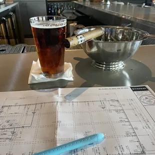 Yingling (sp?) and Foundation cigar.