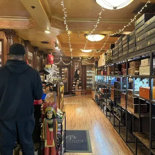 View from entrance (during holiday season)