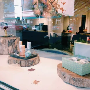 Fall Display Window.