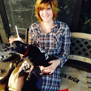 Miss Carmel's Beautiful Holiday Hair!