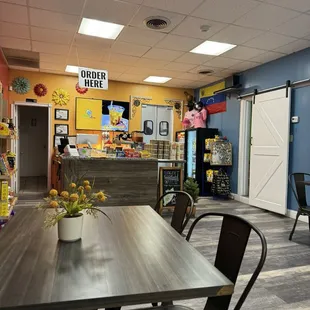 Dining area and register