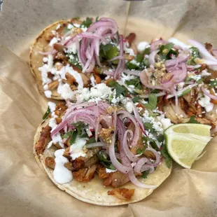Chicken Pibil Tacos