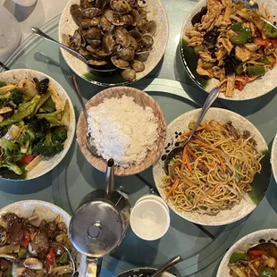 My favorite was clams in black bean sauce.