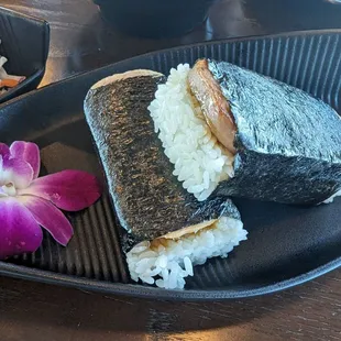 Musubi with spam