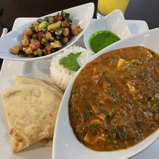 Karahi Paneer Dinner