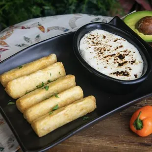 Yummy Cheesy Yuca Fries