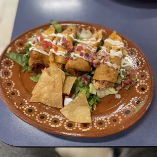 Tinga flautas