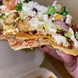 Volcano tostada