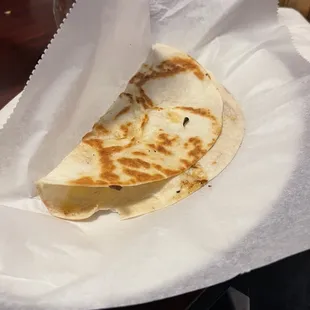 Cheese Quesadilla