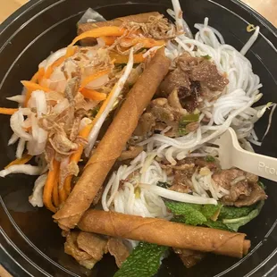 Very small portion. This cost over $15. I did not eat any of it.