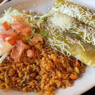 Enchiladas Verdes