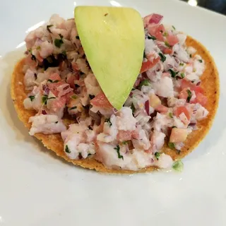 Tostada de Ceviche