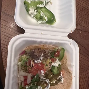Single taco