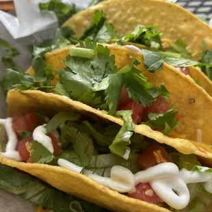 Ground beef tacos