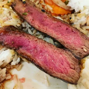 Steak teriyaki