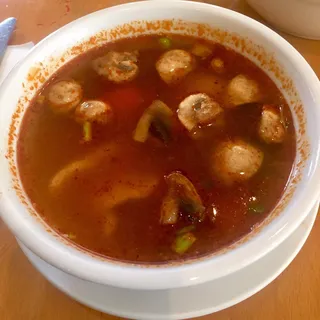 Hot & Sour Chicken Soup