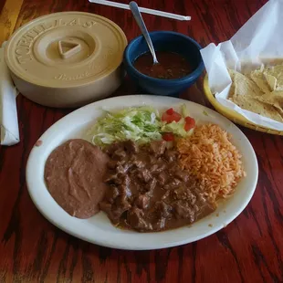 Carne guisada Monday special!